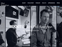 Tablet Screenshot of philkeoghan.com